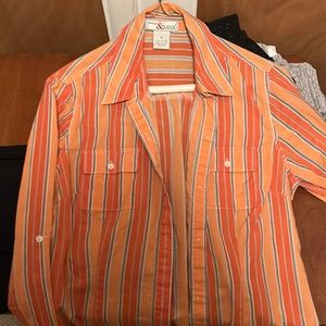 Women’s blouse orange size 10 good condition